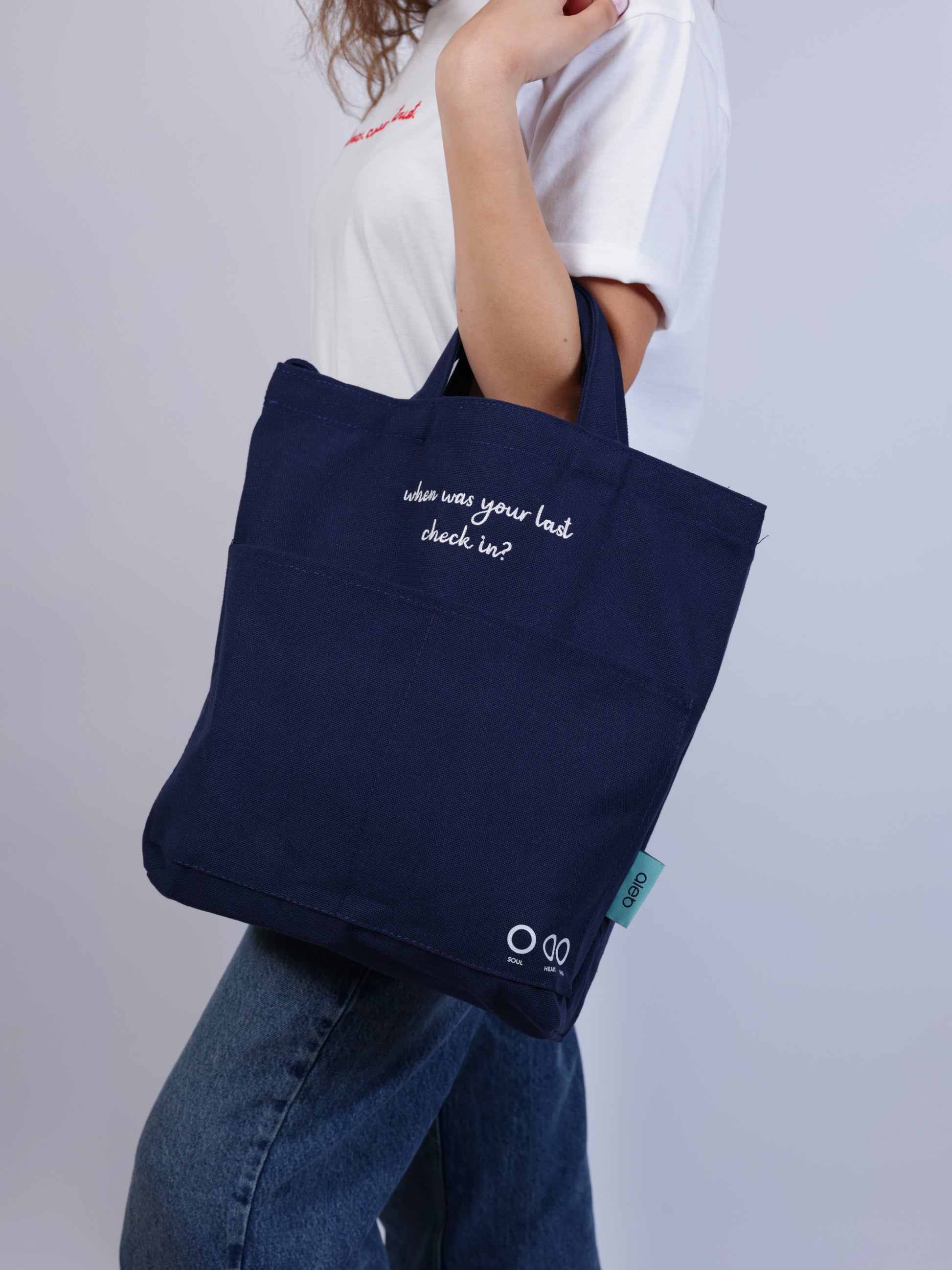 Tote Bag - When was your last check in?