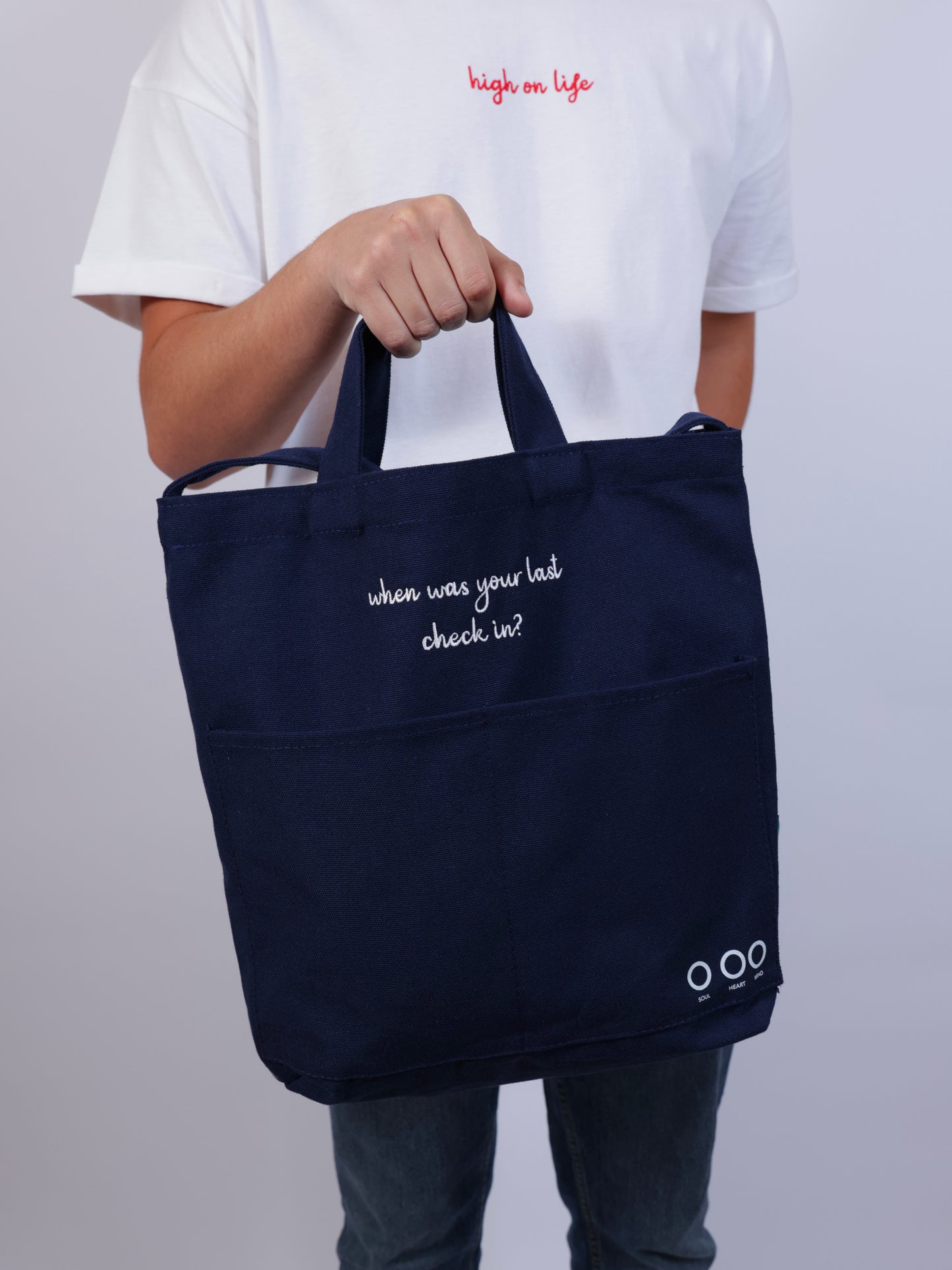 Tote Bag - When was your last check in?