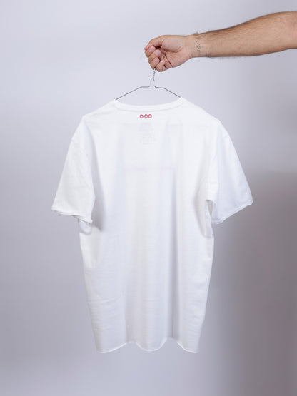 White T-Shirt- Embrace. Connect. Trust.