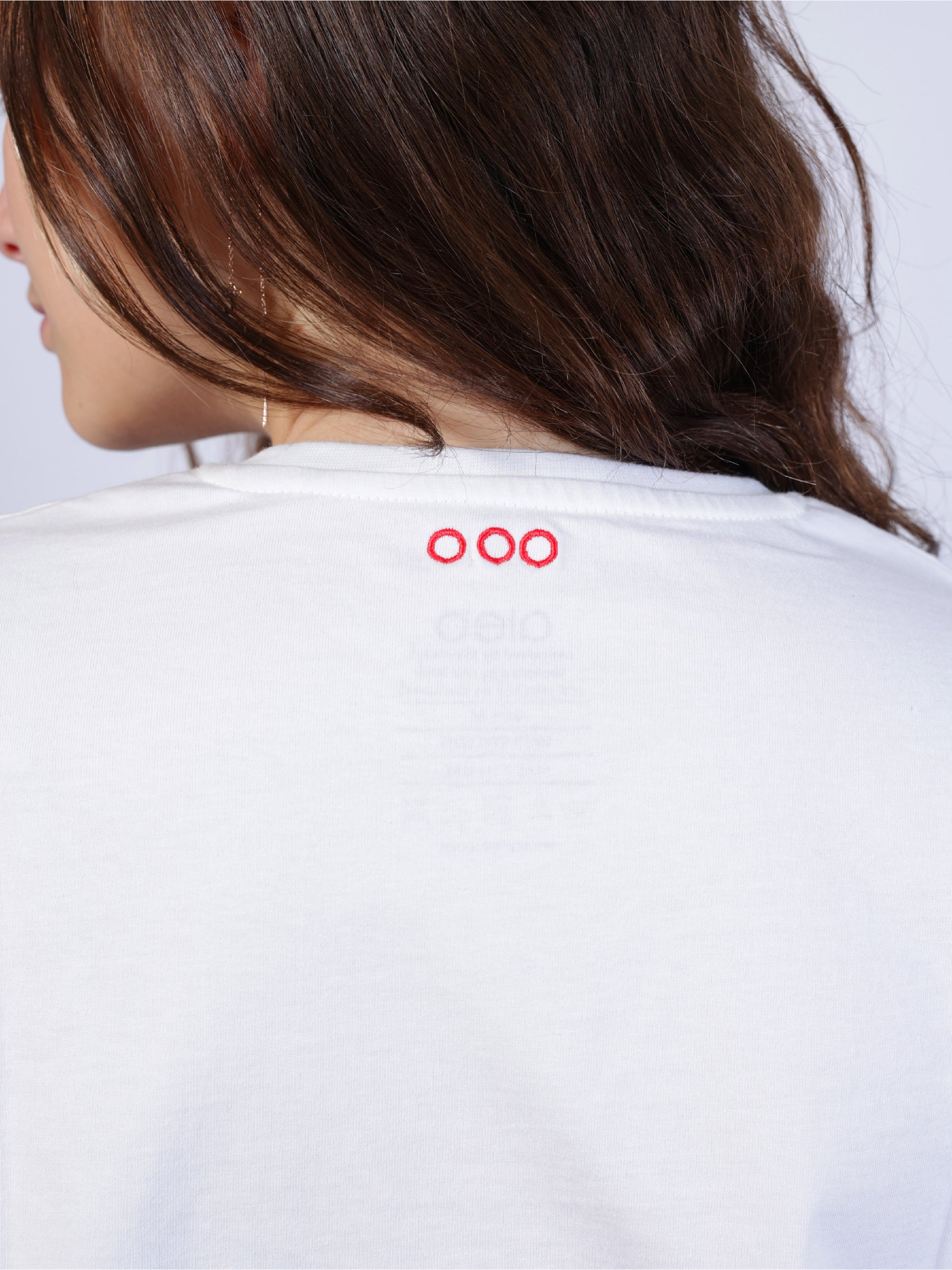 White T-Shirt- Embrace. Connect. Trust.